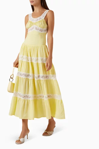 Dakota Maxi Dress in Rayon