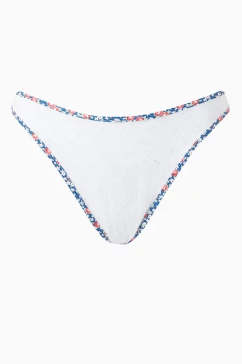 Dove Broderie Anglaise Bikini Briefs