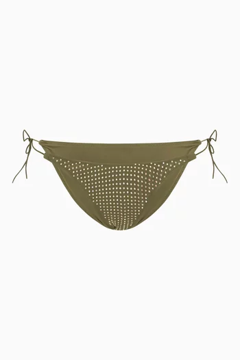 قطعة بيكيني سفلية ذا ناينتيز بأربطة