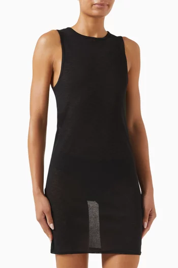 The Pop Cover-up Dress in Mesh