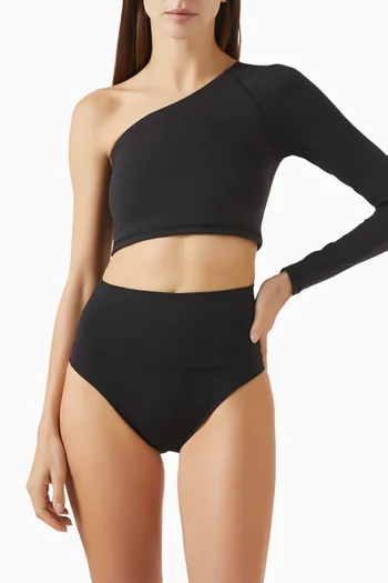 The Contour One-shoulder Bikini Top