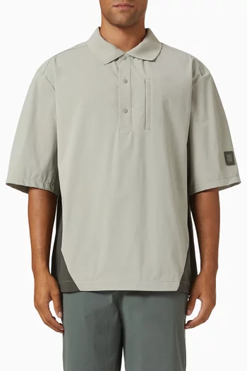 Shooter Shirt in Stretch Nylon