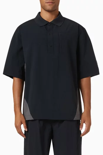 Shooter Shirt in Stretch Nylon