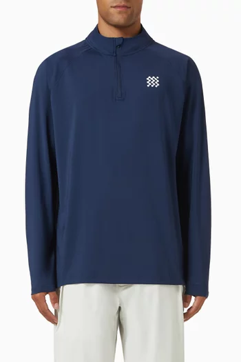 Quarter Zip Mid-layer Shirt