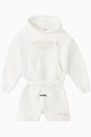 Logo Hoodie in Cotton-fleece