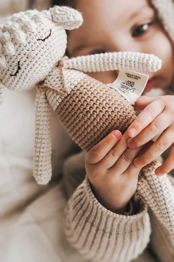 Lamb Soft Toy in Organic Cotton