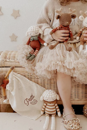 Lea The Lamb Soft Toy in Organic Cotton