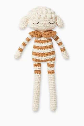 Lea The Lamb Soft Toy in Organic Cotton