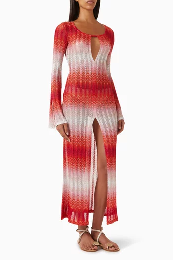 Zig-zag Cover-up Dress