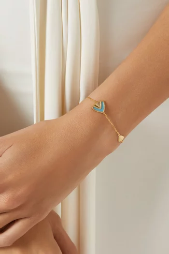 Amelia Cairo Bracelet in 18kt Yellow Gold
