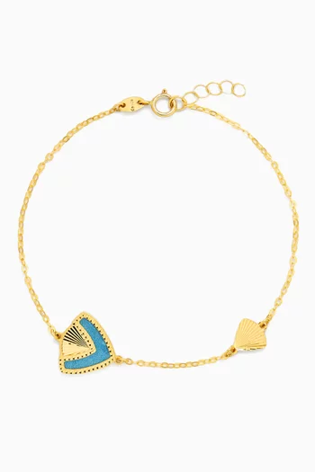 Amelia Cairo Bracelet in 18kt Yellow Gold