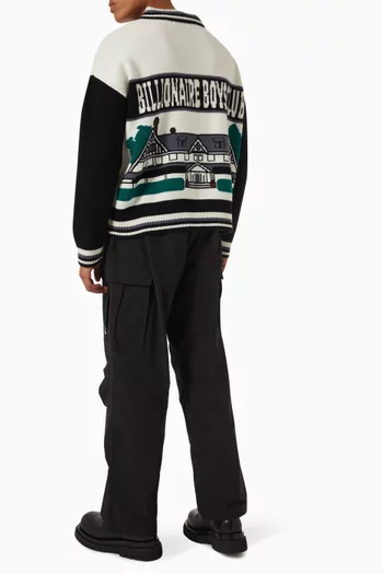 Country Club Sweater in Wool-knit