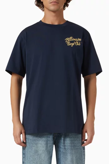 Script Logo T-shirt in Cotton