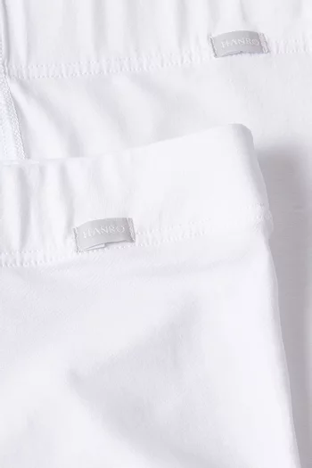 طقم بوكسر بشعار الماركة قطن، قطعتان