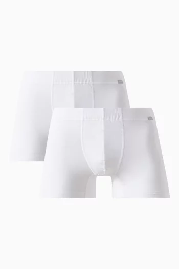 طقم بوكسر بشعار الماركة قطن، قطعتان