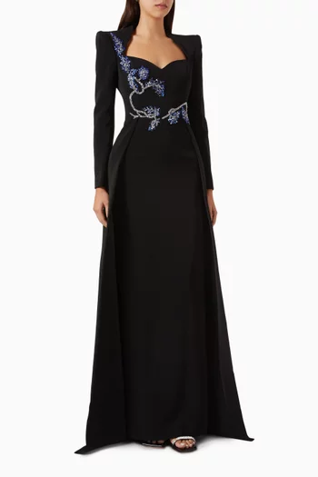 Embellished Maxi Dress