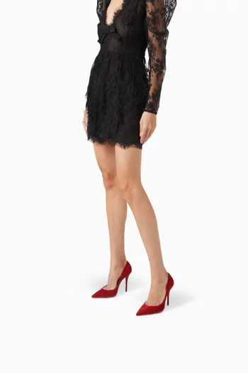 Miss Z 100 Mules in Suede