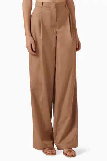 Relaxed Pants in Cotton & Lyocell