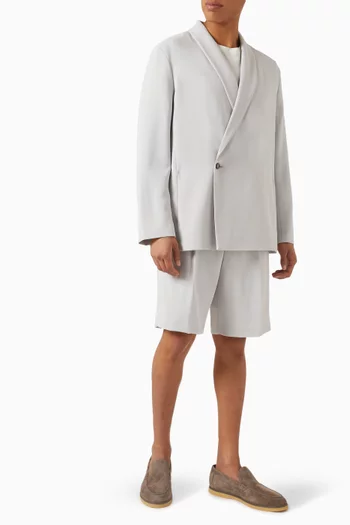 Relaxed-fit Kimono-style Blazer