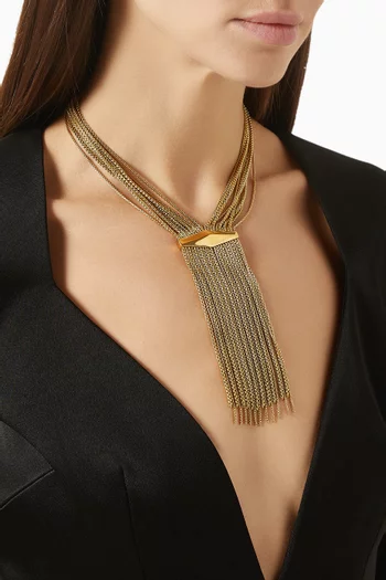 Zandra Necklace in Metal