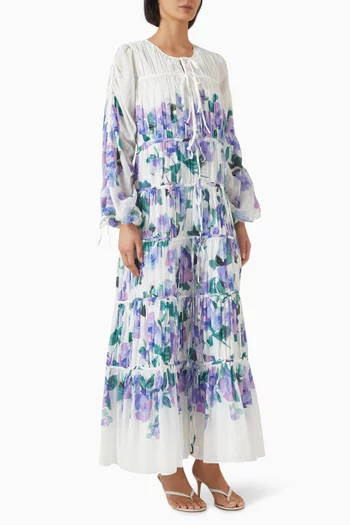 Clover Maxi Dress in Cotton