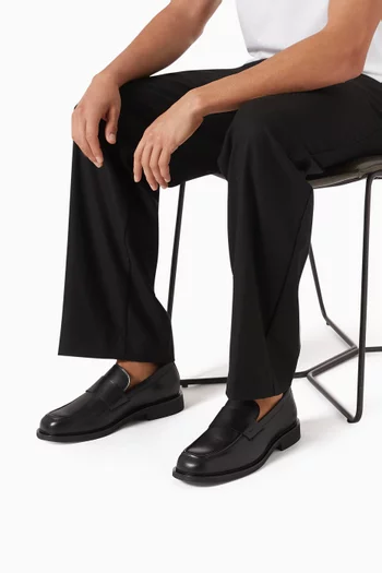 Loafers in Leather