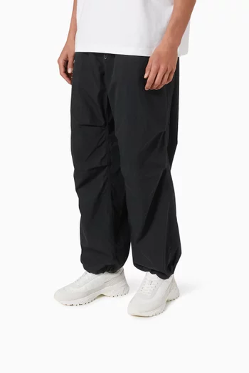 Sneakers in Suede & Ripstop Nylon