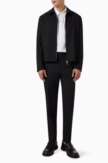 Slim-fit Shirt in Stretch-poplin