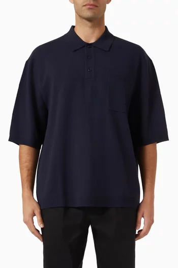 Tech Polo Shirt in Knit