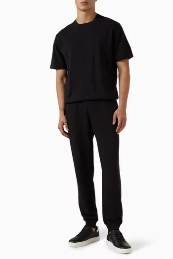 Short-sleeve Sweater in Supima Cotton