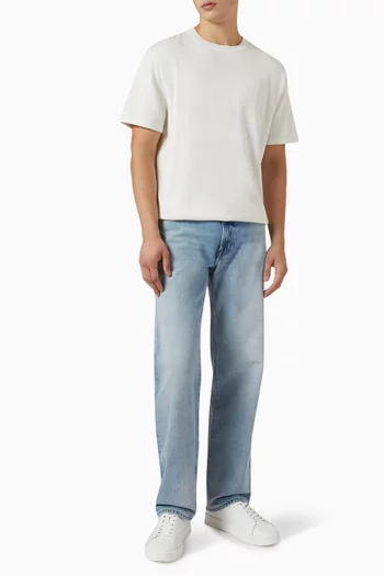 Short-sleeve Sweater in Supima Cotton