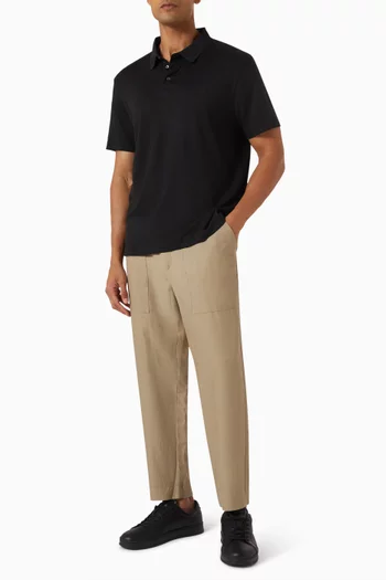 بنطال رياضي بقصة فضفاضة