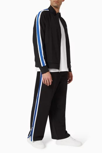 Track Jacket in Stretch Twill