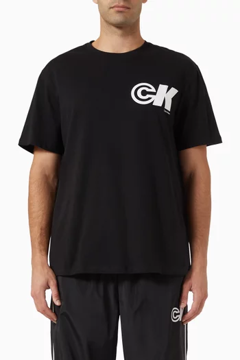 Graphic Logo T-shirt in Cotton