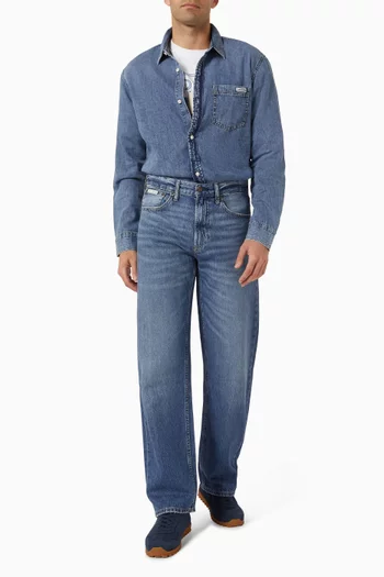 Graphic Logo T-shirt in Cotton