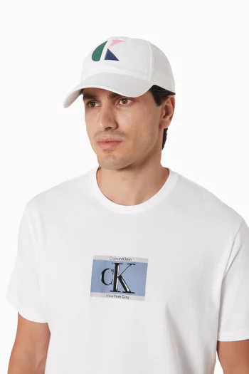 Logo-embroidered Baseball Cap in Cotton-twill