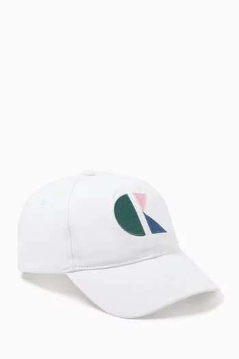Logo-embroidered Baseball Cap in Cotton-twill