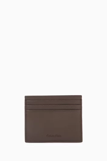 Card Holder in Faux Leather
