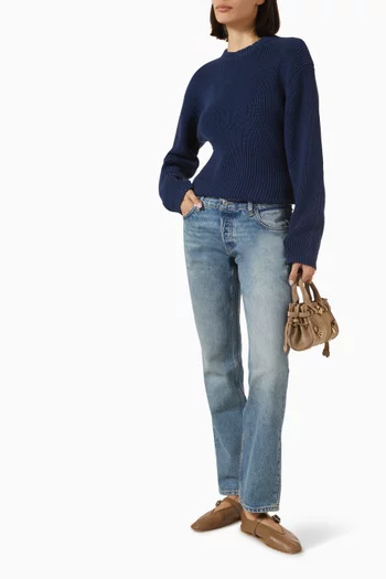 Low-waist Slim Jeans in Denim