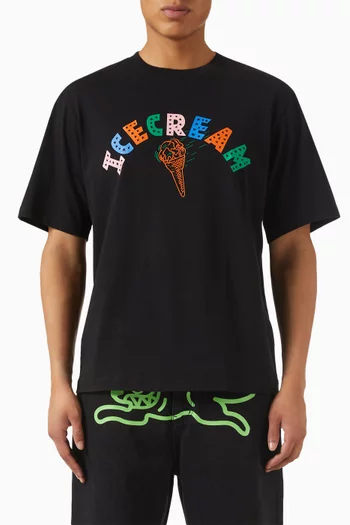 Ice Cream Cone T-shirt in Cotton