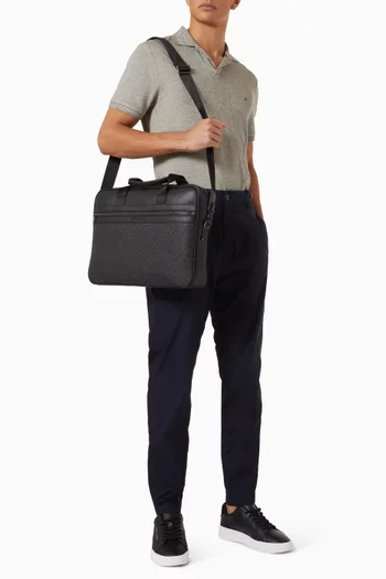 TH Monogram Laptop Bag