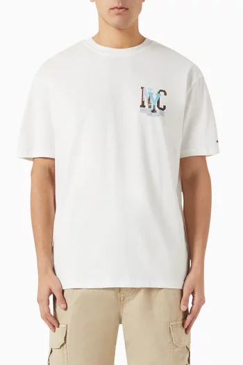Graphic T-shirt in Cotton