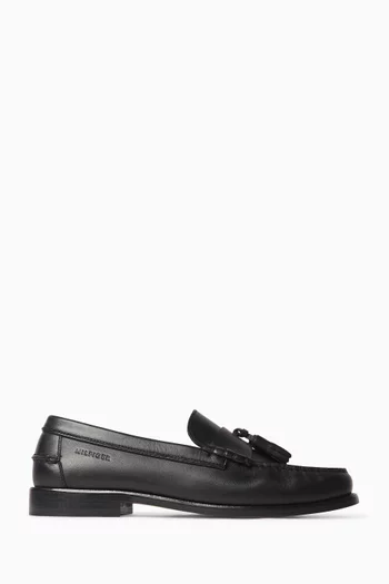 Tassel Loafers in Leather