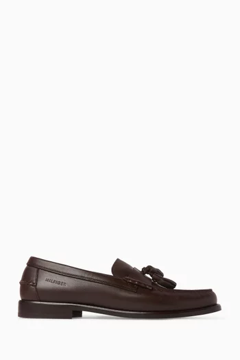Tassel Loafers in Leather