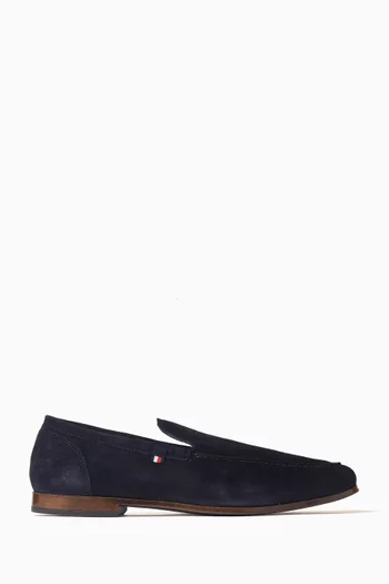 Flexible Loafers in Suede