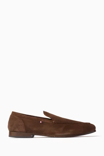 Flexible Loafers in Suede
