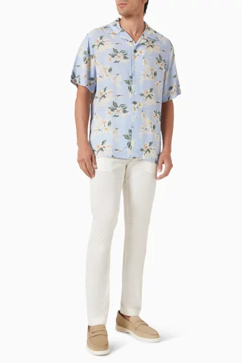 Floral Shirt in Viscose
