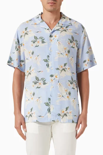 Floral Shirt in Viscose