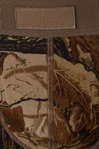 بوكسر بحياكة داخلية 3"‏ بوصات قطن