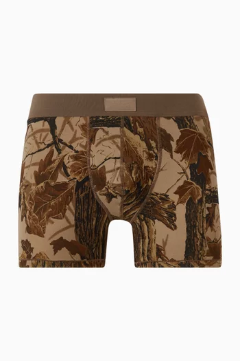 بوكسر بحياكة داخلية 3"‏ بوصات قطن